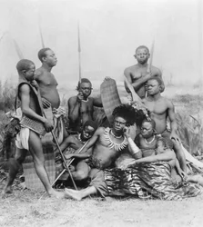 Krigere, Belgisk Kongo, 1894